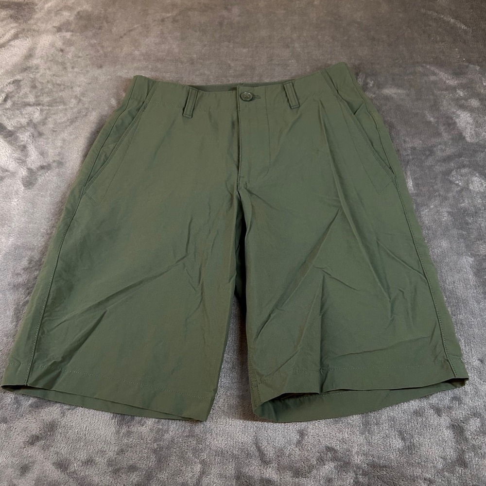 Gap GapFit Drive Shorts Mens 28 Green Golf Performance Stretch Lightweight